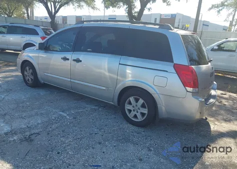 2004 Nissan Quest 3.5 S z USA, uszkodzony, nr VIN 5N1BV28U94N369604